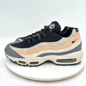 Nike Air Max 95 Men Size 9.5 DC9412 002 Smoke Grey Black Light Beige Shoes